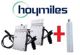 2 X HOYMILES Mikro-Wechselrichter HM-350 1F (1*440W) + DTU-WLite