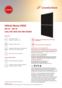 CanadianSolar HiKu6 CS6L-MS Mono PERC 455W Black frame