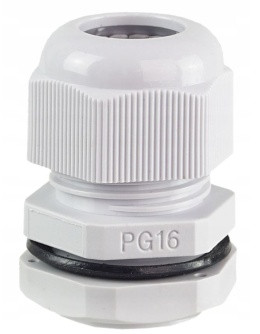 Kabelverschraubung 10-14MM IP68 PA66 Grau PG- 16