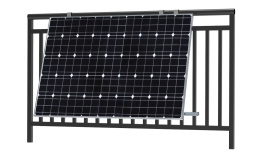 Balkonkonstruktion mit einfacher Verstellung für die Montage von Sonnenkollektoren 20°-50° (TYP2)