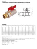 Ball valve with screw 1'' NORMAL