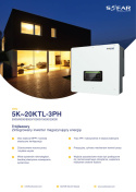Set: SOFAR Hybrid Inverter HYD5KTL-3PH , Sofar energy storage 10kWh BTS E10-DS5