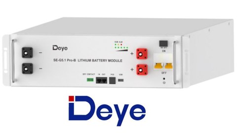 DEYE Bateria SE-G5.1-Pro-B 51.2V 100Ah 5.12kWh (niskonapięciowy)