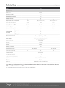 DEYE Magazyn Energii HV bateria BOS-G 5,12kWh