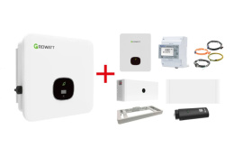 GROWATT Zestaw hybrydowy: MID-12KTL3-XH(BP) 3-faz +Bateria APX 10kWh+podstawa+kontroler APX 98034+Smart Meter 3-faz+WiFi-X+Backu