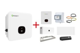 GROWATT Zestaw hybrydowy: MID-17KTL3-XH(BP) 3-faz +Bateria APX 15kWh+podstawa+kontroler APX 98034+Smart Meter 3-faz+WiFi-X+Backu