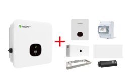 GROWATT Zestaw hybrydowy: MOD-5000TL3-XH(BP) 3-faz +Bateria APX 10kWh+podstawa+kontroler APX 98034+Smart Meter 3-faz+WiFi-X+Back