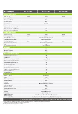 GROWATT Falownik sieciowy MID-17KTL3-X1 3-fazowy