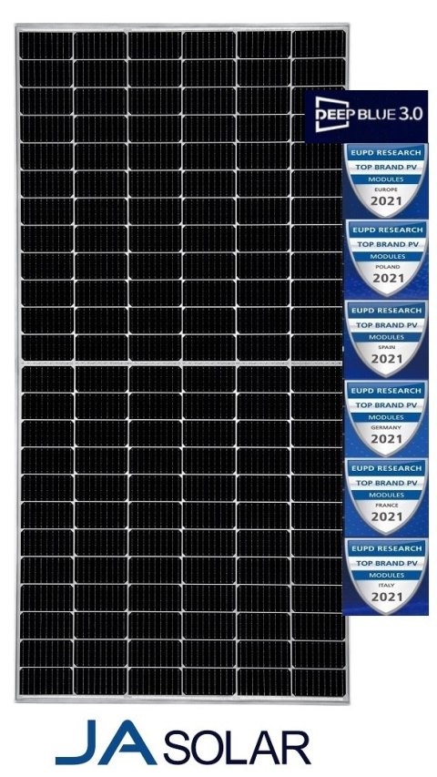 JA SOLAR JAM72D42-625/LB Half-cell Bifacial Double Glass Module (N-Type)