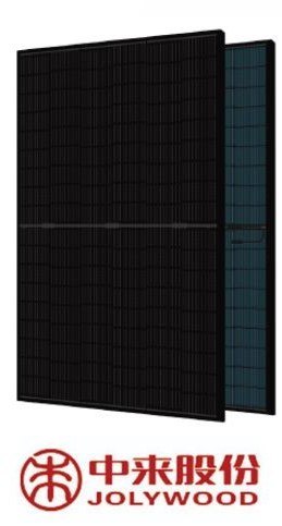 JOLYWOOD JW-HD-108N-435W BIFACIAL Full black (N-type)