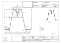 Trapezoid Rail H=100mm L:2100mm without EPDM