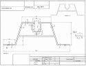 Trapezschiene H=40mm L:330mm ohne EPDM