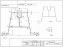 Trapezoid Rail H=70mm L:330mm made of EPDM