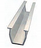 Trapezoid Rail Sliding t-nut for M8 L:400mm with EPDM