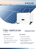 SOFAR 110KTLX-G4 Three Phase 10xMPPT