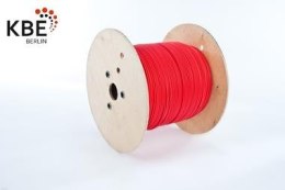 KBE Czerwony Kabel solarny 6mm2 DB+EN 50618(H1Z2Z2-K)and IEC 62930(IEC 131)