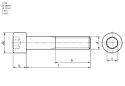 M8*20mm Inbusschraube