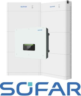 Zestaw: SOFAR Inwerter hybrydowy HYD20KTL-3PH , 2 x Magazyn energii Sofar 15kWh BTS E15-DS5